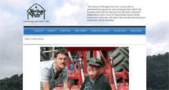 Desktop Screenshot of heritagefarminc.org